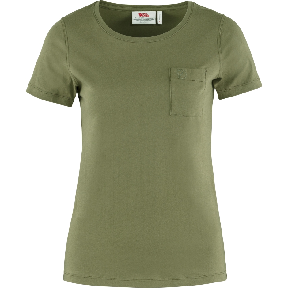 T-shirt Fjällräven Marca Övik W Verde