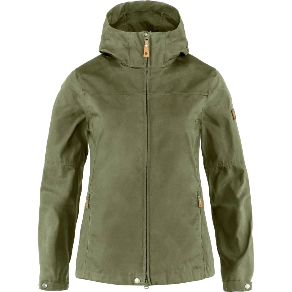 Jaqueta Stina W Fjällräven Verde