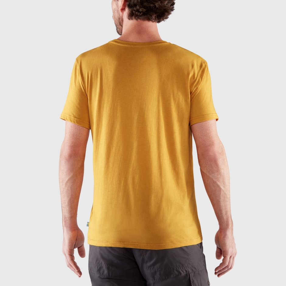 Fjällräven Logo T-shirt M Azul Alpino