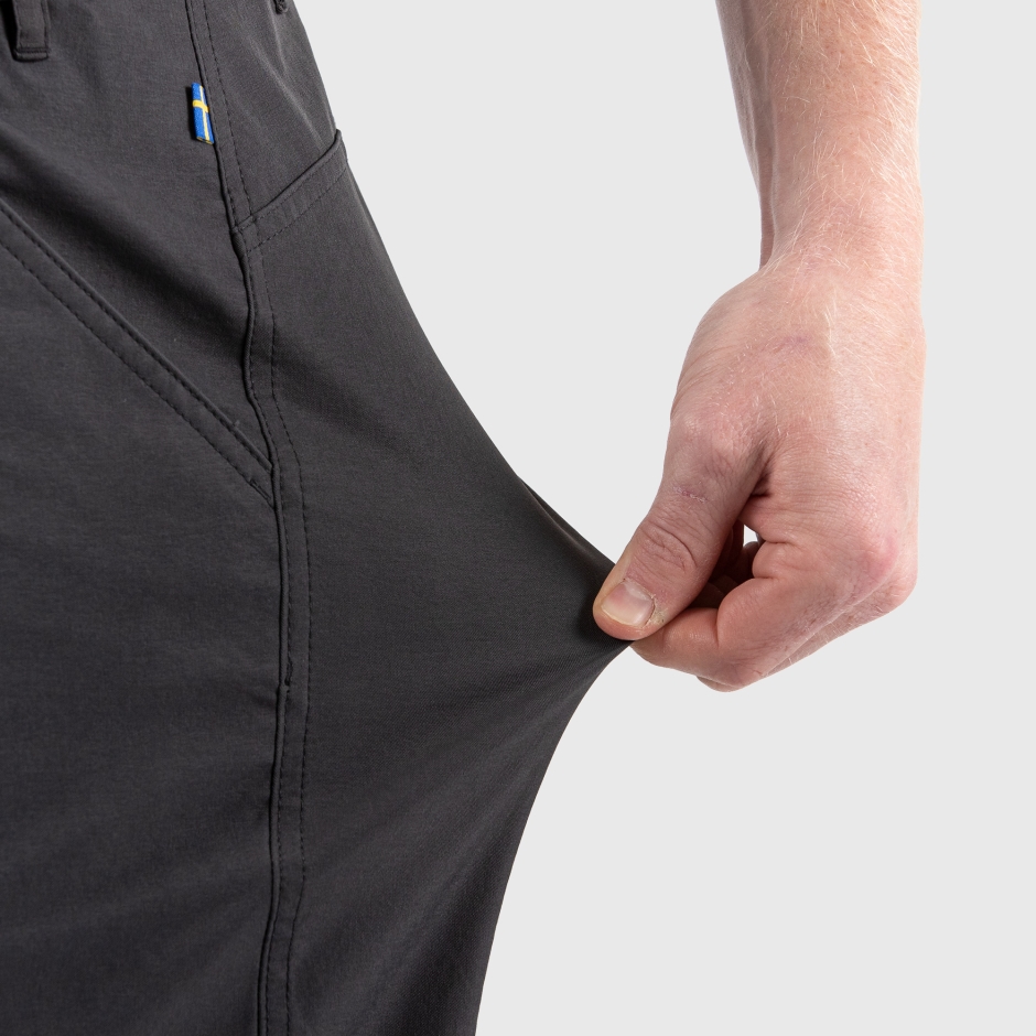 Fjällräven Short Cinza Abisko Lite W