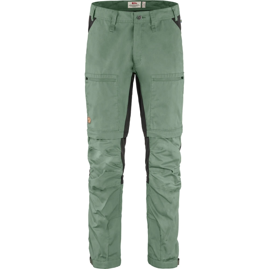 Abisko Lite Trekking Zip-off M Reg Pátina Verde-cinza Escuro Raposa Da Montanha