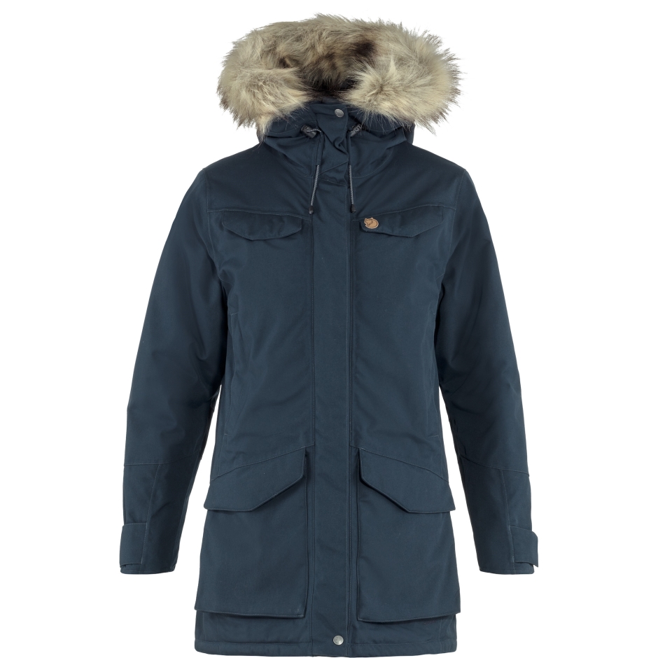 Parka Azul Marinho Escuro Fjällraven Nuuk W