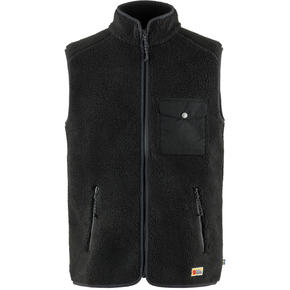 Colete De Lã Preto Para Uso Diário M Fjällraven