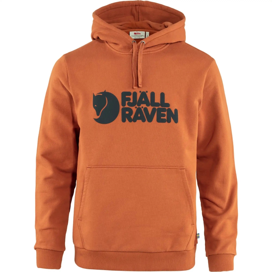 Fjällraven Moletom Com Logo Marrom Terracota W