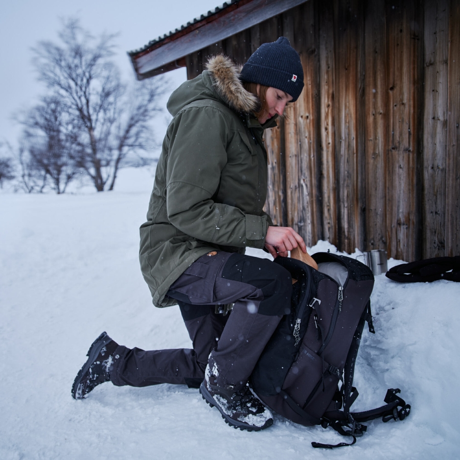 Calça Fjällräven Marca Vidda Pro W Reg Preto-preto