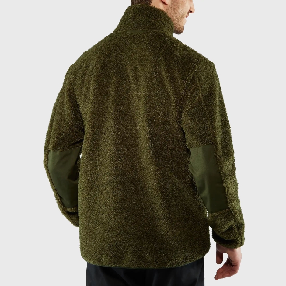 Fjällraven Cinza Escuro Pilha De Lã Verde M