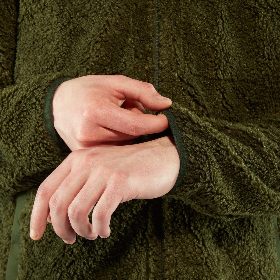 Fjällraven Cinza Escuro Pilha De Lã Verde M