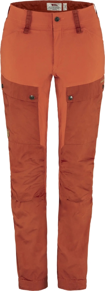 Calça Keb Curva W Reg Cabin Red-rowan Red Fjällräven