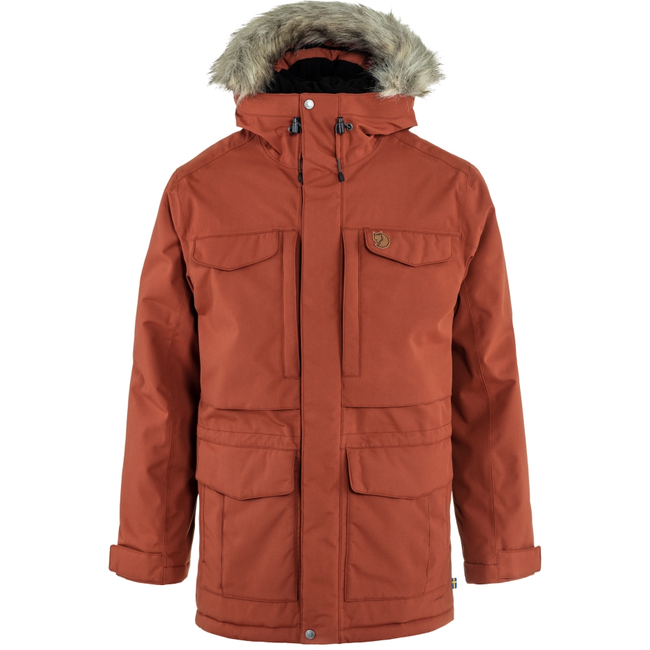 Folha De Outono Fjällräven Nuuk Parka M