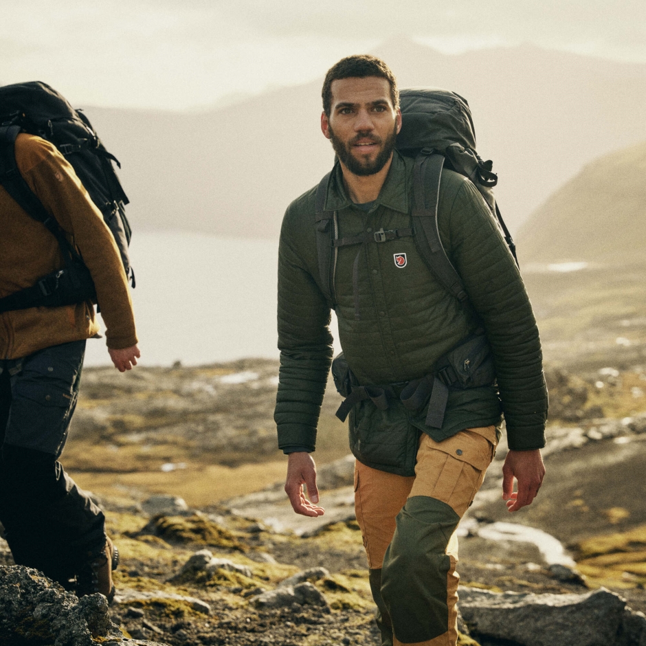 Calça Cinza Escuro Fjällräven Vidda Pro M Reg