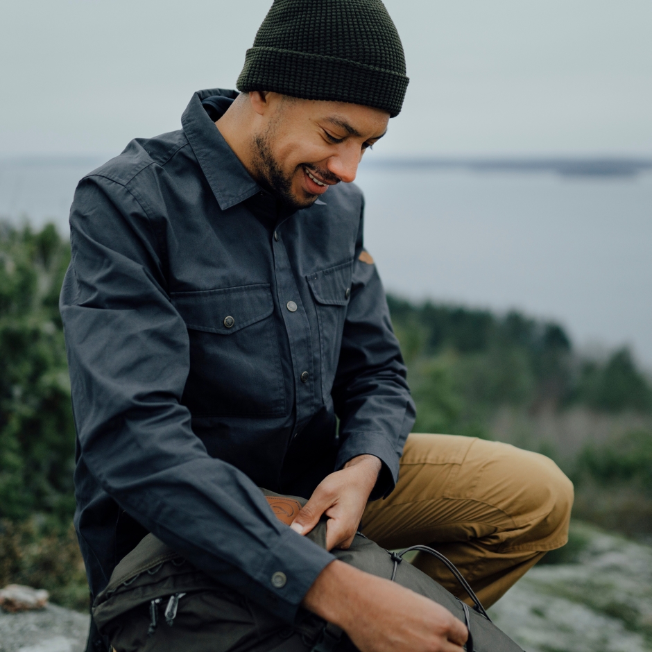 Calça Cinza Escuro Fjällräven Vidda Pro M Reg
