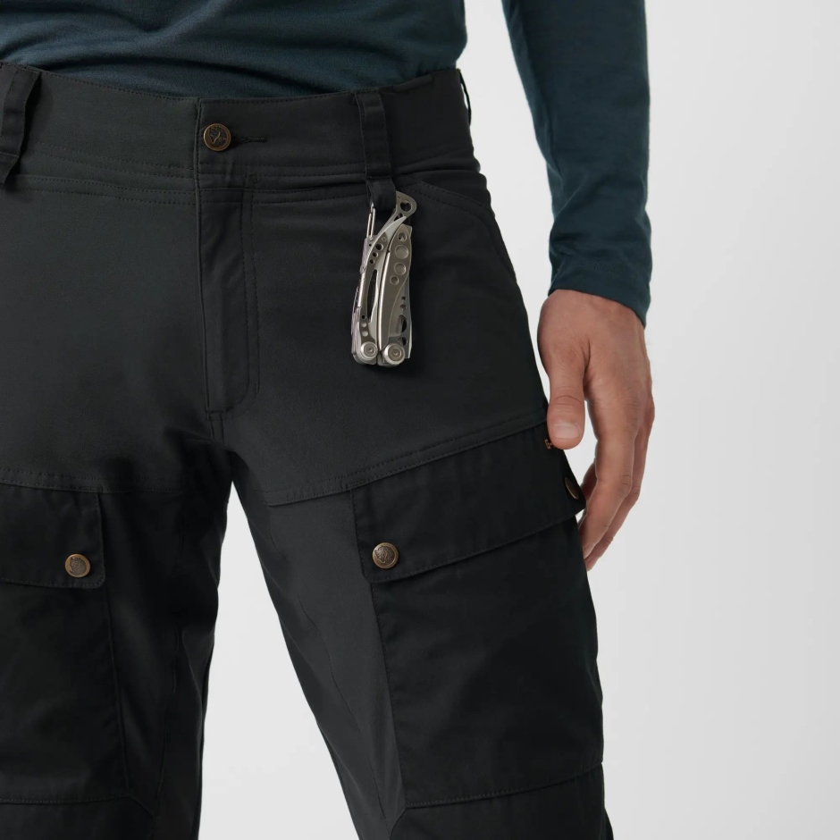 Fjällräven Calça Keb Cinza Pedra Preta M Reg