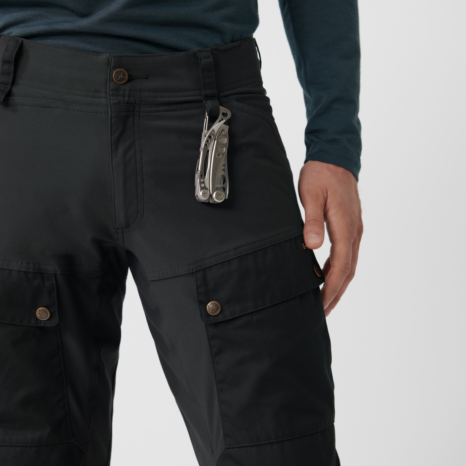 Calça Azul Marinho Escuro Fjällräven Keb M Reg