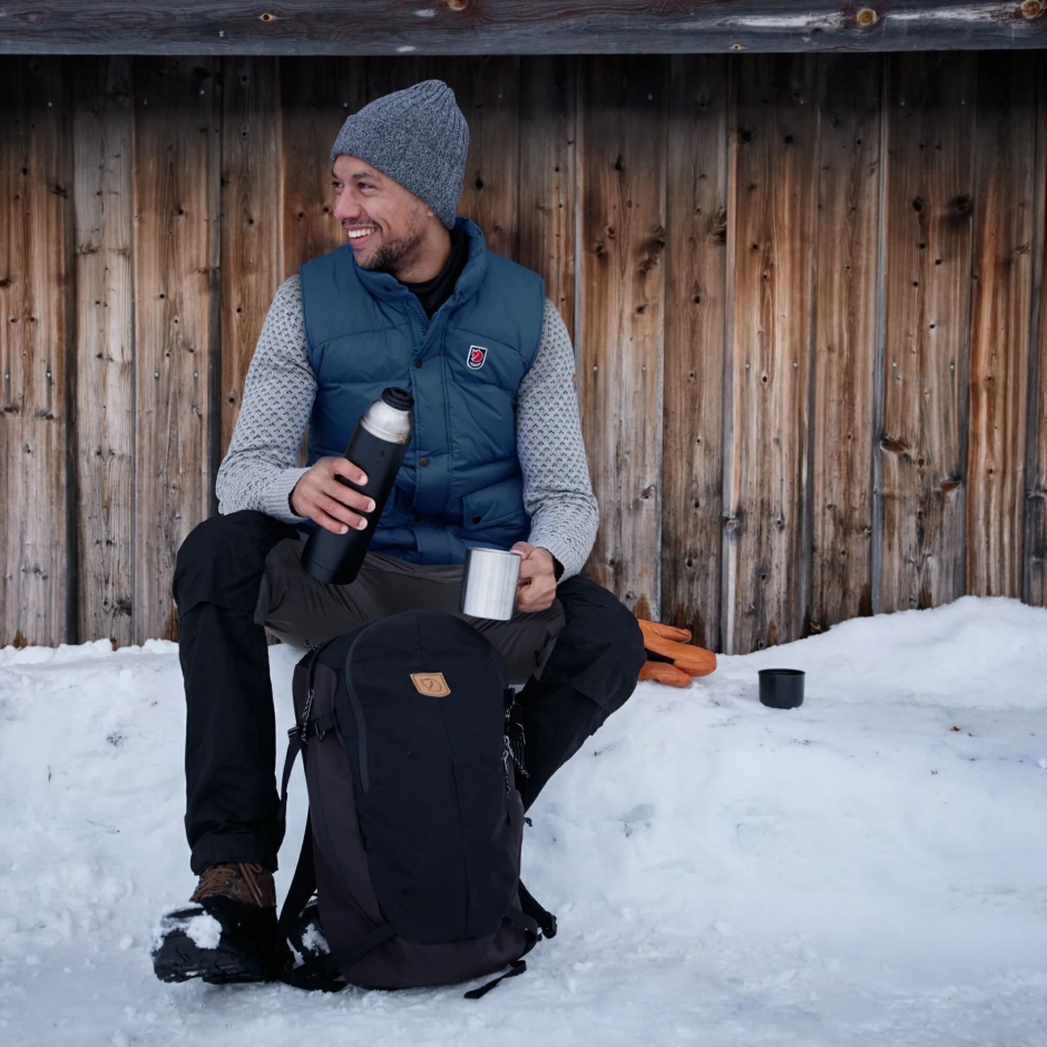 Calça Azul Marinho Escuro Fjällräven Keb M Reg