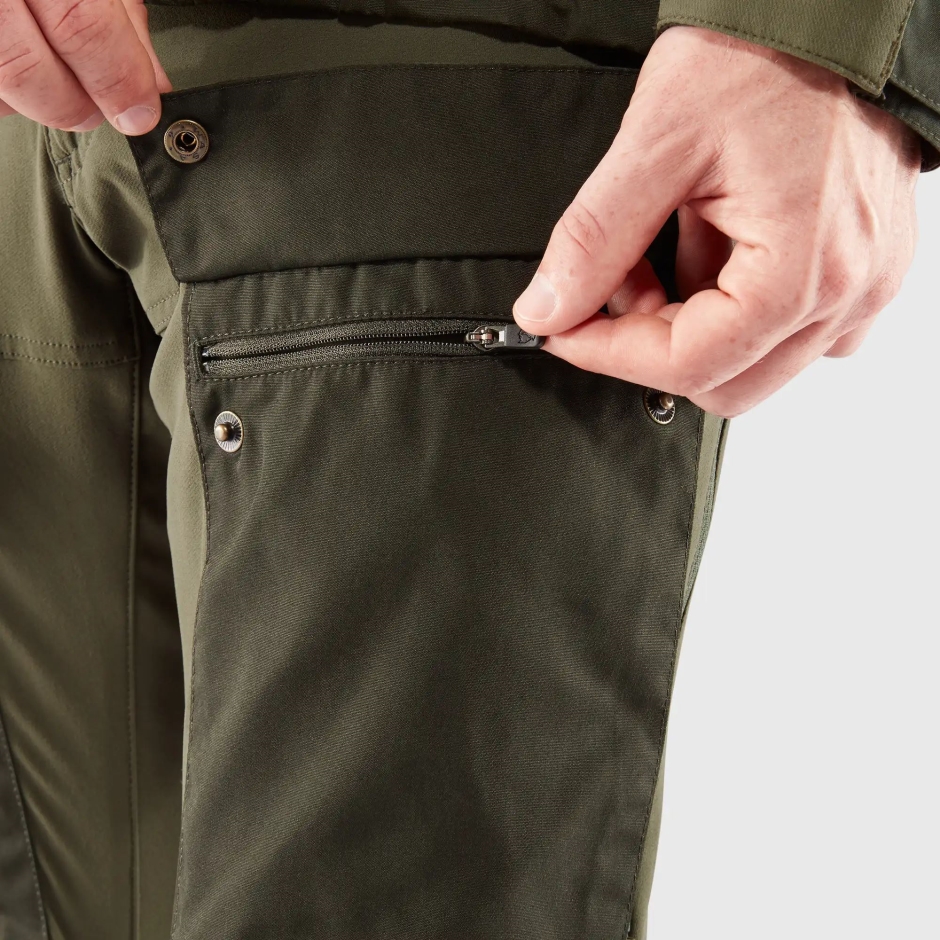 Calça Azul Marinho Escuro Fjällräven Keb M Reg