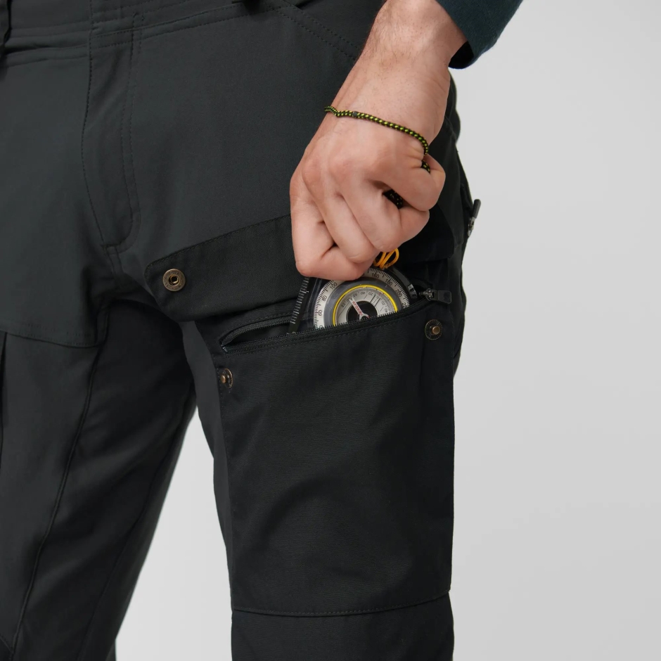Calça Azul Marinho Escuro Fjällräven Keb M Reg