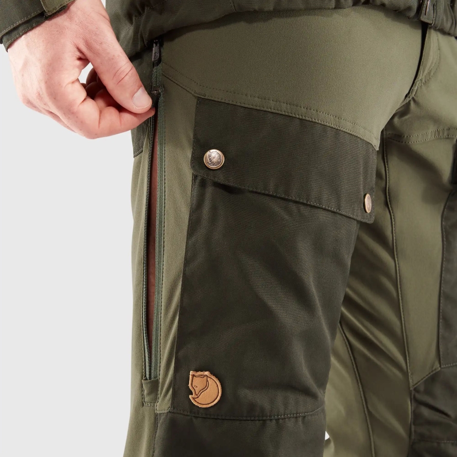 Calça Fjällräven Keb M Reg Deep Forest-laurel Green