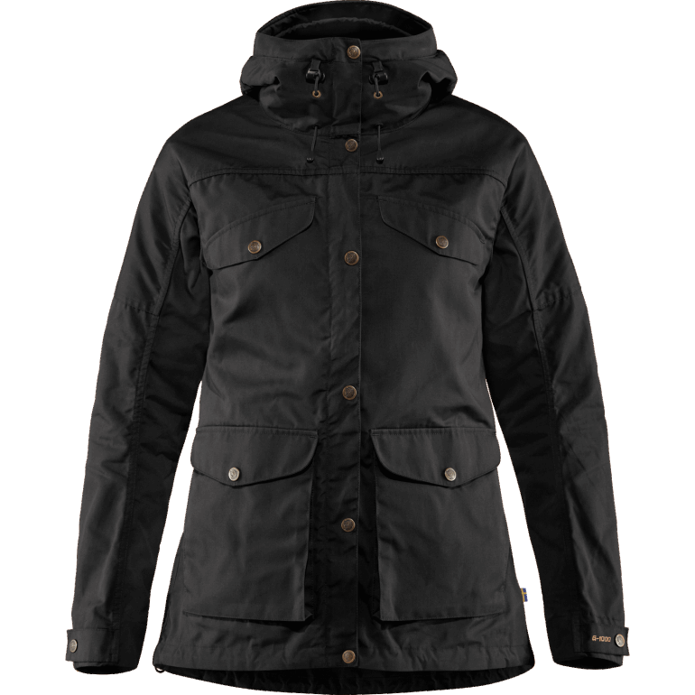 Jaqueta Preta Fjällräven Vidda Pro W