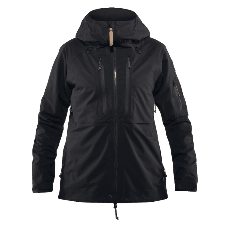 Keb Jaqueta Eco-shell W Fjällräven Preto