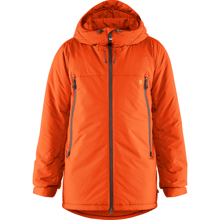 Jaqueta De Isolamento Bergtagen W Fjällraven Hokkaido Laranja