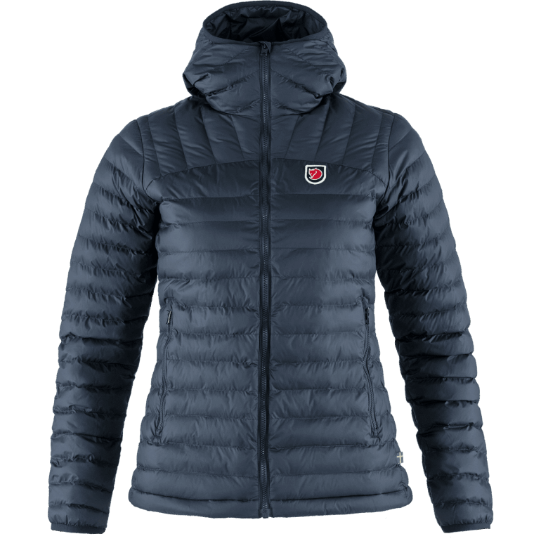 Moletom Com Capuz Leve Expedição W Fjällraven Marinho