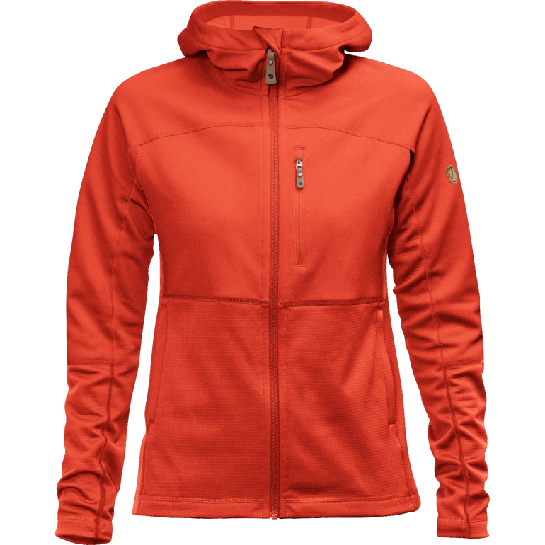 Fjällräven Flame Orange Abisko Trail Fleece W