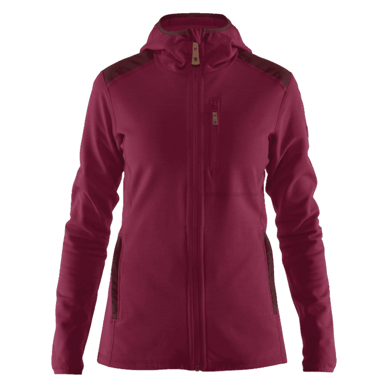 Fjällräven Keb Moletom De Lã Com Fio Ameixa/escuro