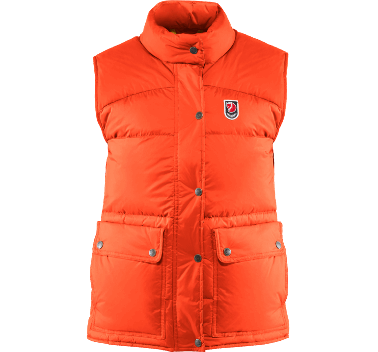 Colete Fjällräven Flame Orange Expedition Down Lite W