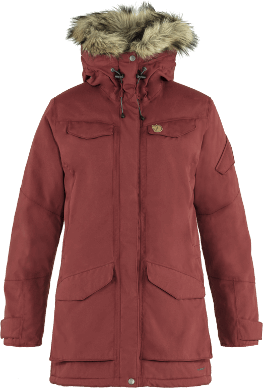 Nuuk Parka W - Red Oak Mountain Fox Red Oak