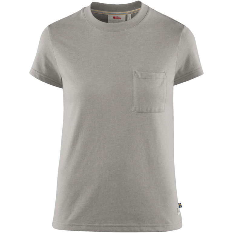Greenland Re-cotton T-shirt Ss W Fjällräven Cinza
