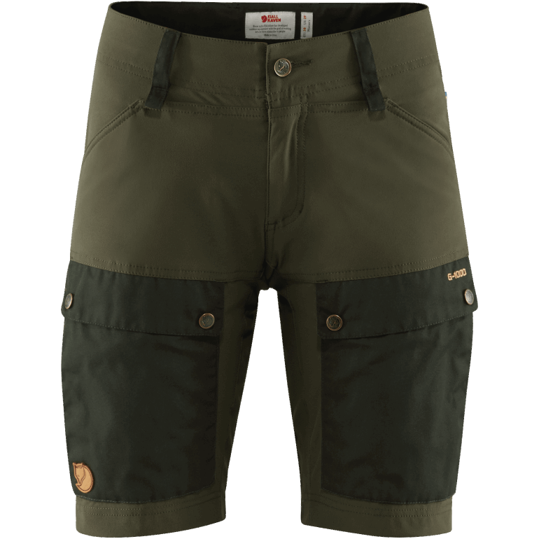 Shorts Keb W Fjällräven Floresta Profunda/verde Louro