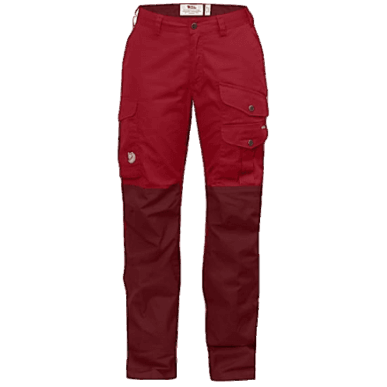 Calça Curva Fjällräven Vermelho Profundo Barents Pro W - Várias Cores