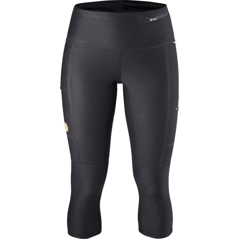 Meia-calça De Trekking Preta Fjällräven Abisko 3/4 W