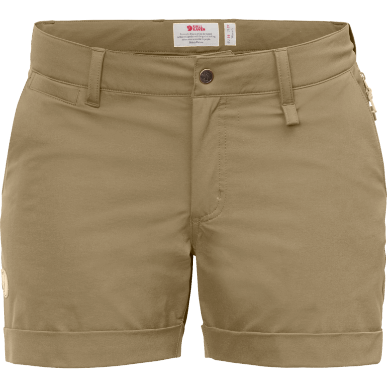 Fjällräven Abisko Shorts Elástico Com Areia