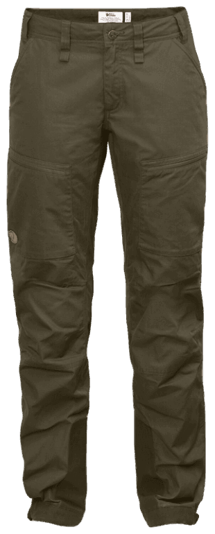 Calça De Trekking Fjällräven Azeitona Escura-oliva Escura Abisko Lite W