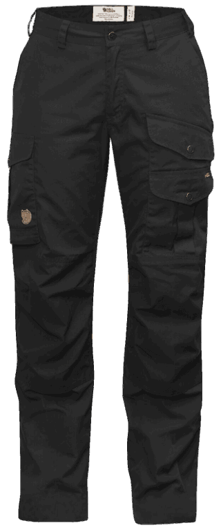 Calças Fjällräven Barents Pro W - Preto Preto Preto