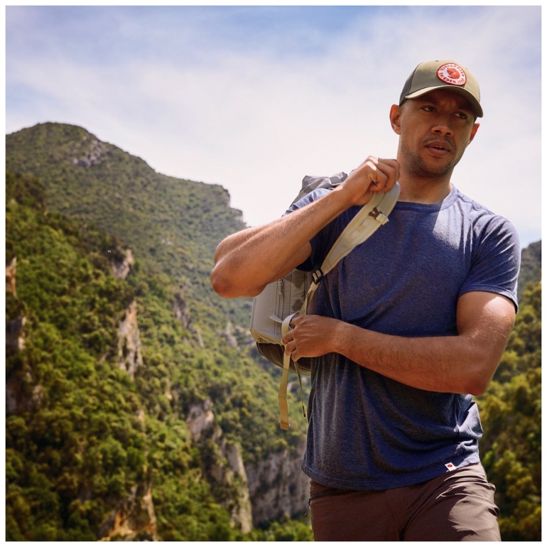 Fjällräven Marca Deep Forest 1960 Logo Boné Caminhoneiro