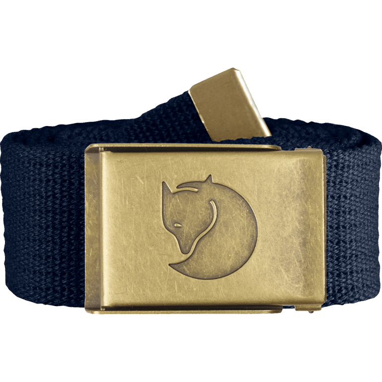 Cinto De Lona De Latão 4cm Mountain Fox Dark Navy