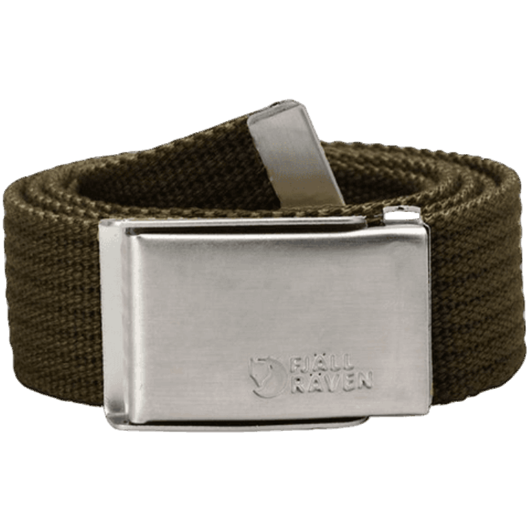 Cinto De Canvas Merano Dark Olive Fox Da Montanha