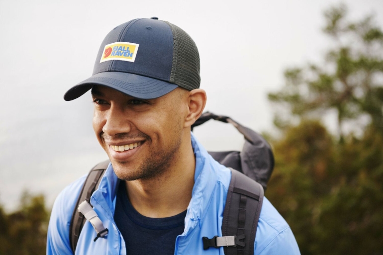Fjällraven Boné De Caminhoneiro Para Uso Diário - Marinho Marinho