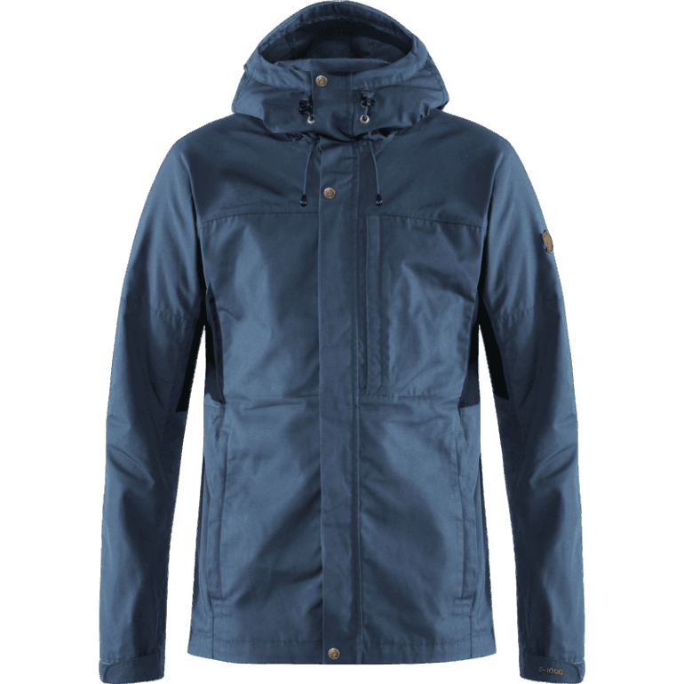 Jaqueta Kaipak M Fjällräven Tio Azul/cinza Escuro
