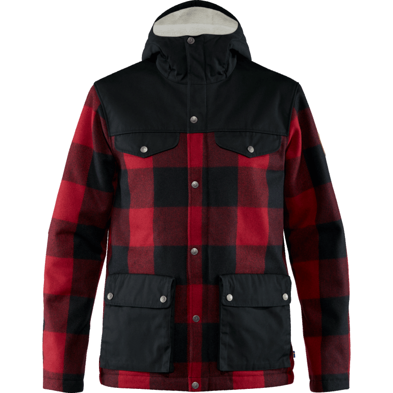 Greenland Jaqueta De Lã M Fjällräven Vermelho-preto