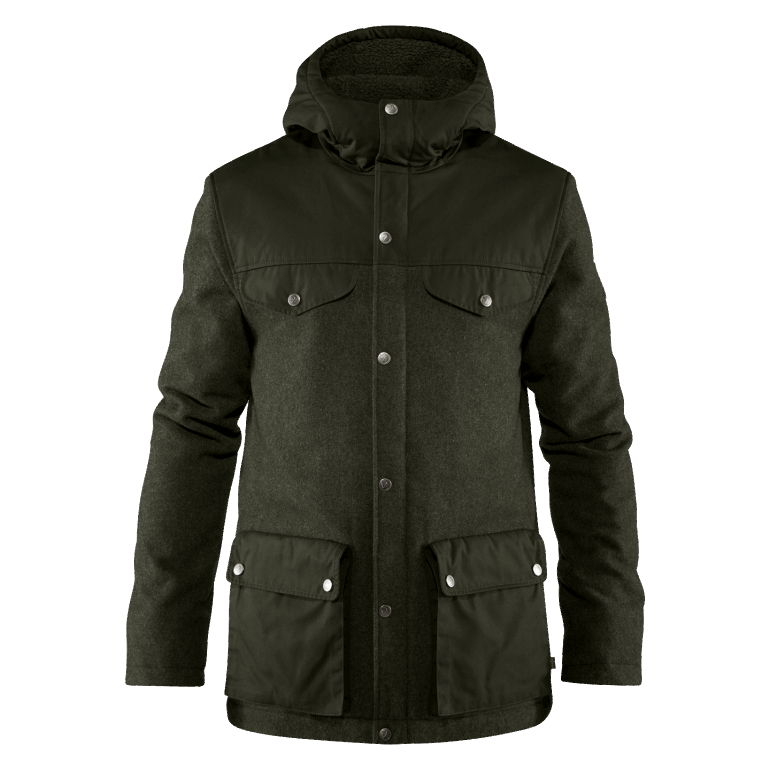 Jaqueta De Re-lã Deep Forest Greenland Marca M Fjällräven