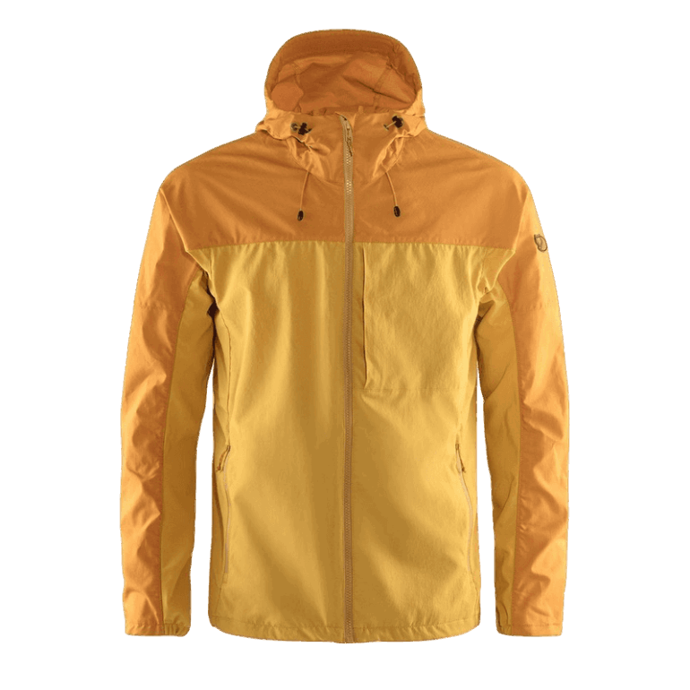 Jaqueta Midsummer Abisko M- 2 Cores Fjällräven Ocre/amarelo Dourado