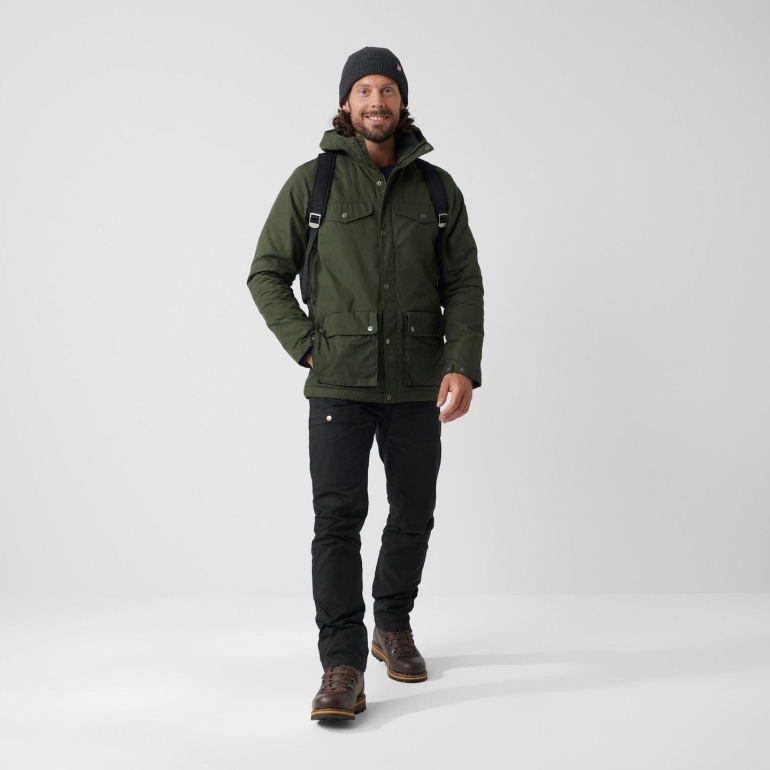 Jaqueta De Inverno Greenland Preta M Fjällräven