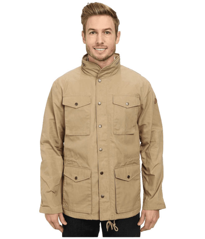 Jaqueta Fjällräven Raven M - 3 Cores Areia