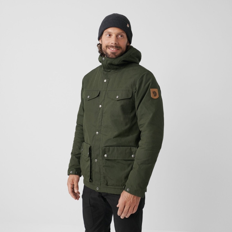 Jaqueta De Inverno Marrom Trigo Sarraceno Greenland M - Marrom Trigo Sarraceno Fjällräven
