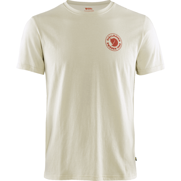 T-shirt Fashion Giz Branco Fjällräven 1960 Logo M