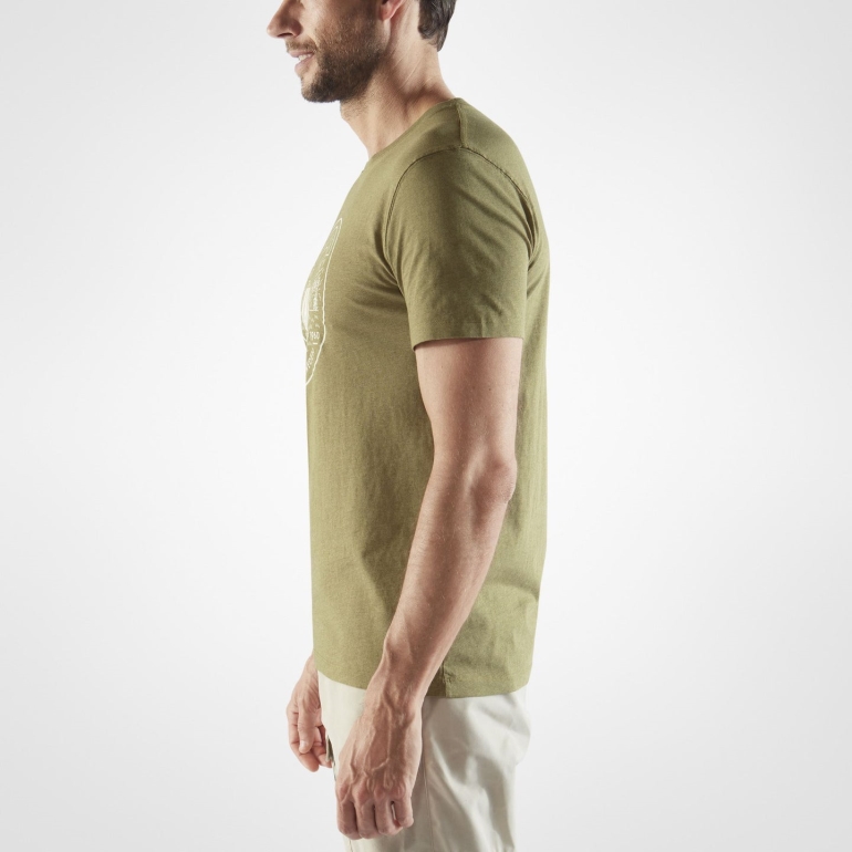 T-shirt Marinho Fjällräven Parque De Campismo W