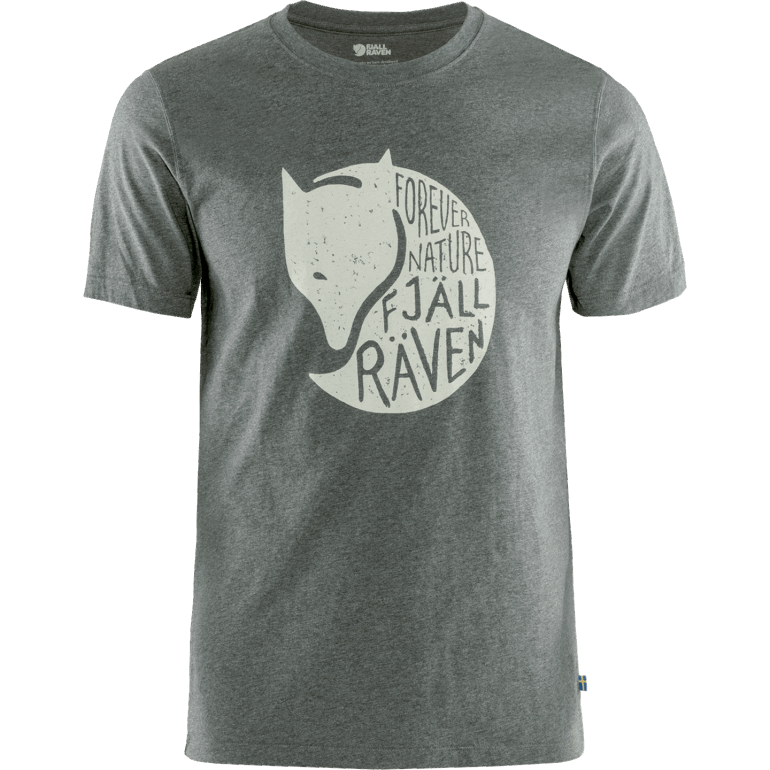 T-shirt Fjällräven Forever Nature M Cinza Pedra